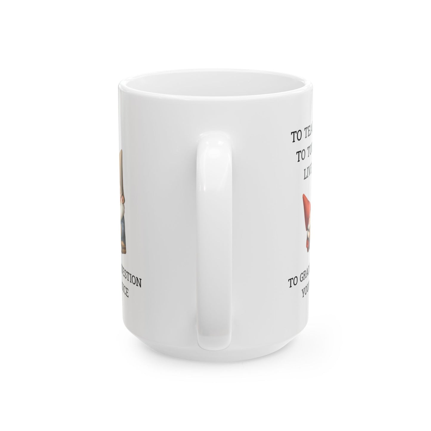 Inspirational Teacher Ceramic Mug - Perfect Gift for Educators