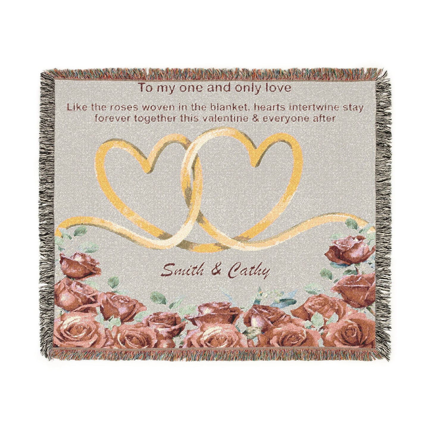Valentine's Day - Woven Blanket