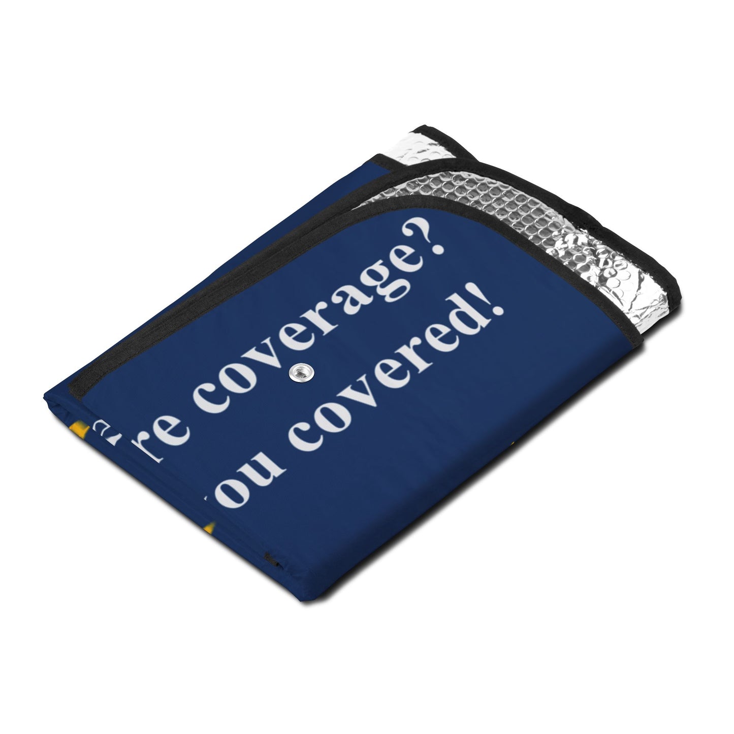 Custom Car Sun Shade — Personalize - a quote, for business, statement- Make a difference