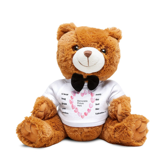 Valentine Teddy Bear with Loving Message