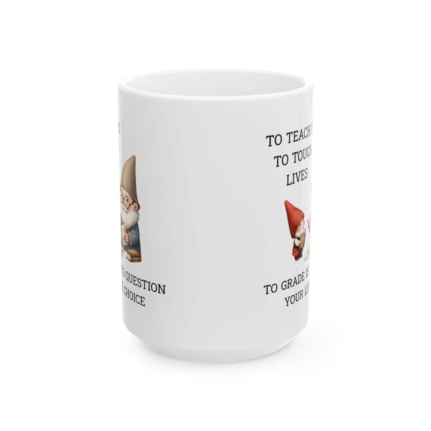 Inspirational Teacher Ceramic Mug - Perfect Gift for Educators
