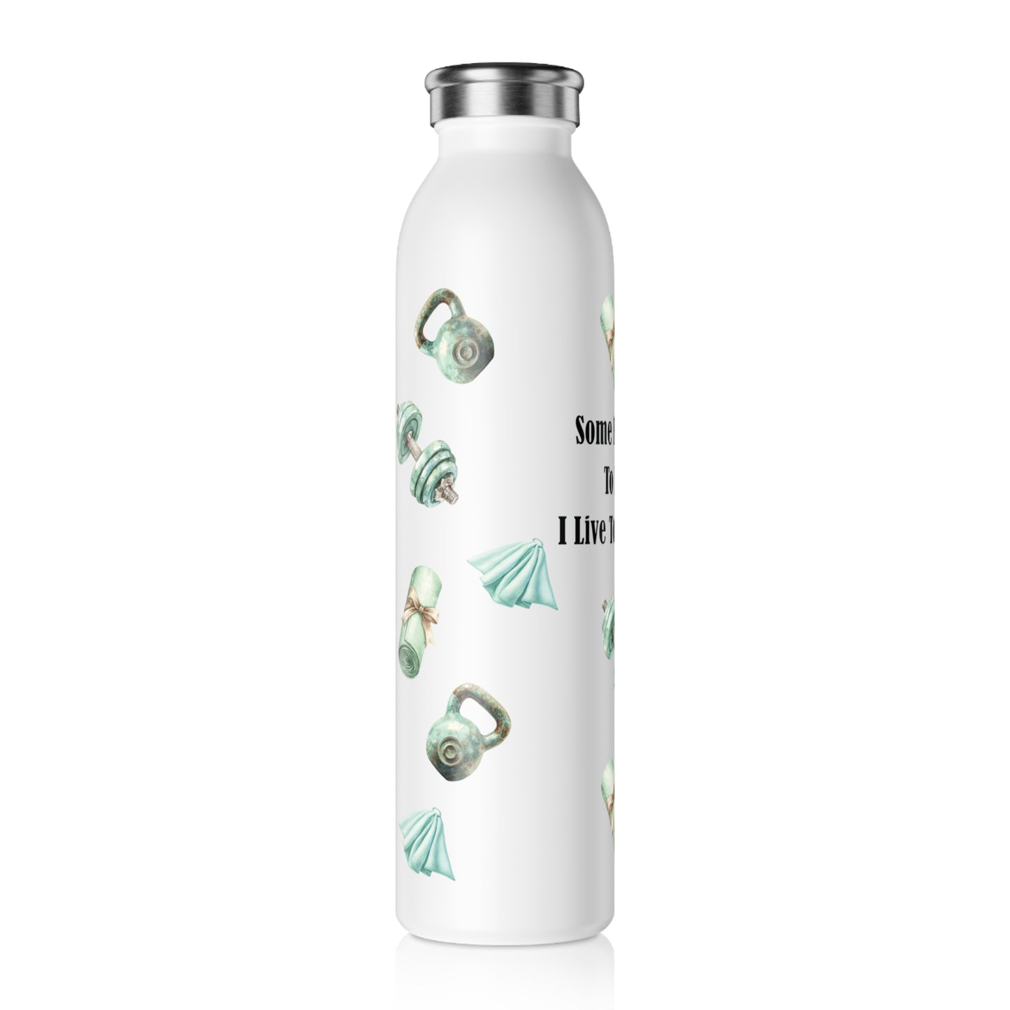 Slim Insulated Steel Drink Bottle