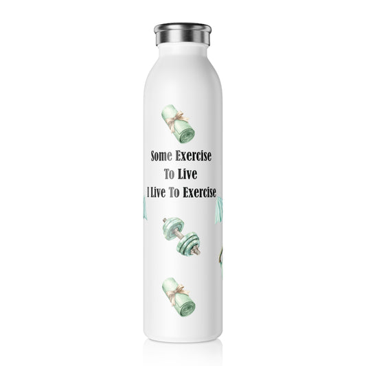 Slim Insulated Steel Drink Bottle