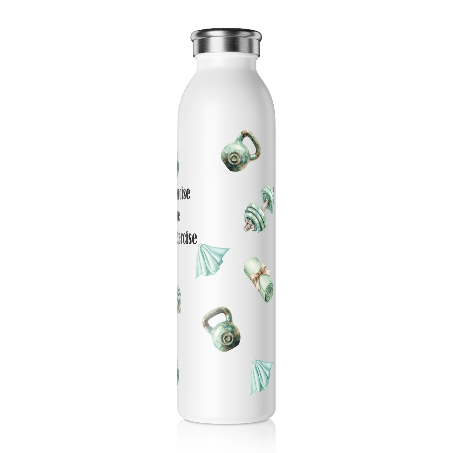 Slim Insulated Steel Drink Bottle