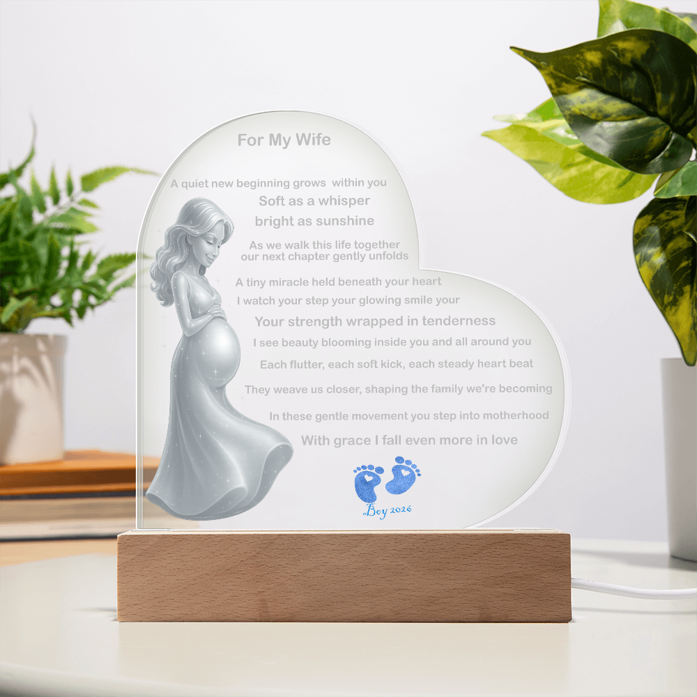 Husband gift to wife pregnancy poem